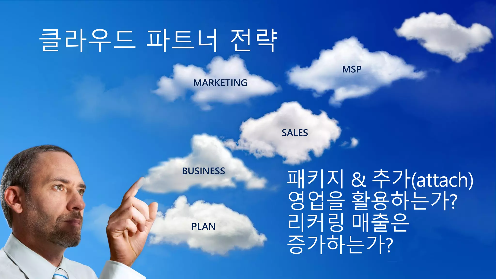 패키지 & 추가(attach)
영업을 활용하는가?
리커링 매출은
증가하는가?
 