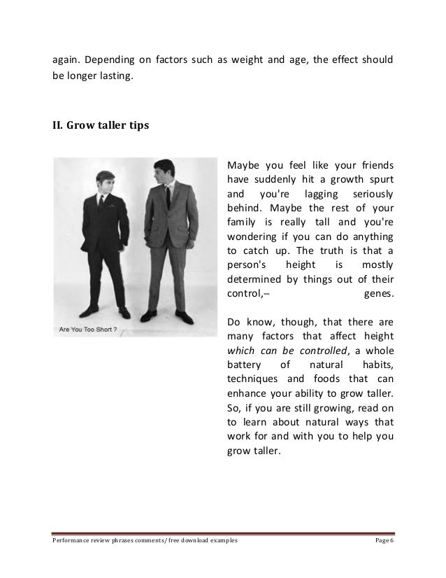 How to grow 1 inch taller