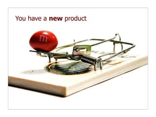 You have a new product
 
