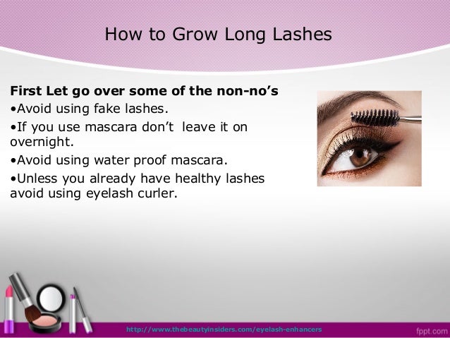grow longer lashes