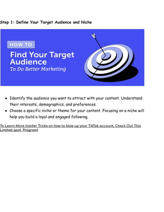 How to Grow TikTok account_ Detailed Guide Step by Step.pdf