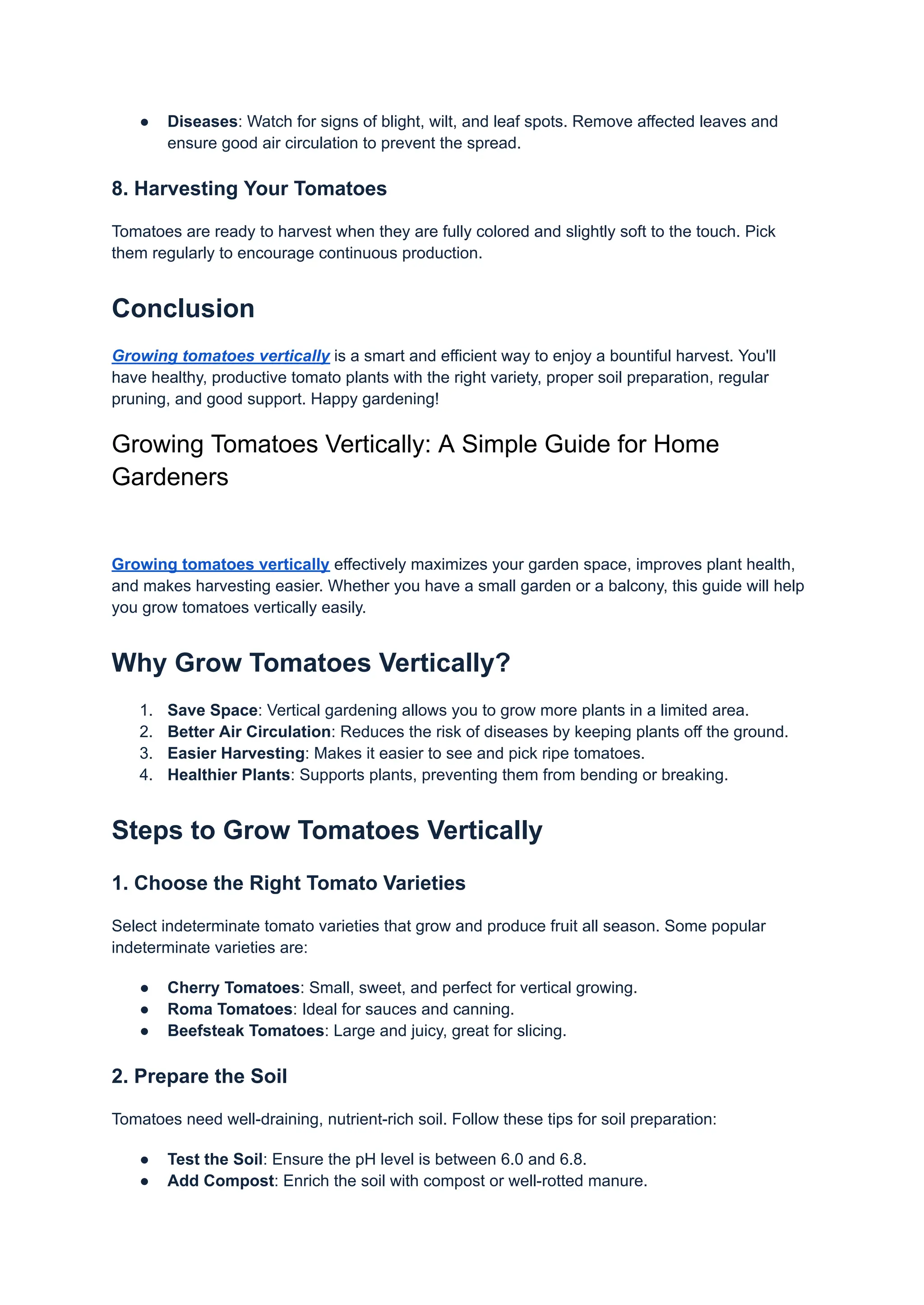 How to grow tomatoes vertically see the ultimate guide pdf