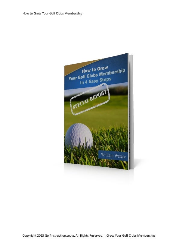 How to Grow Your Golf Club Membership For Clubs in Trouble