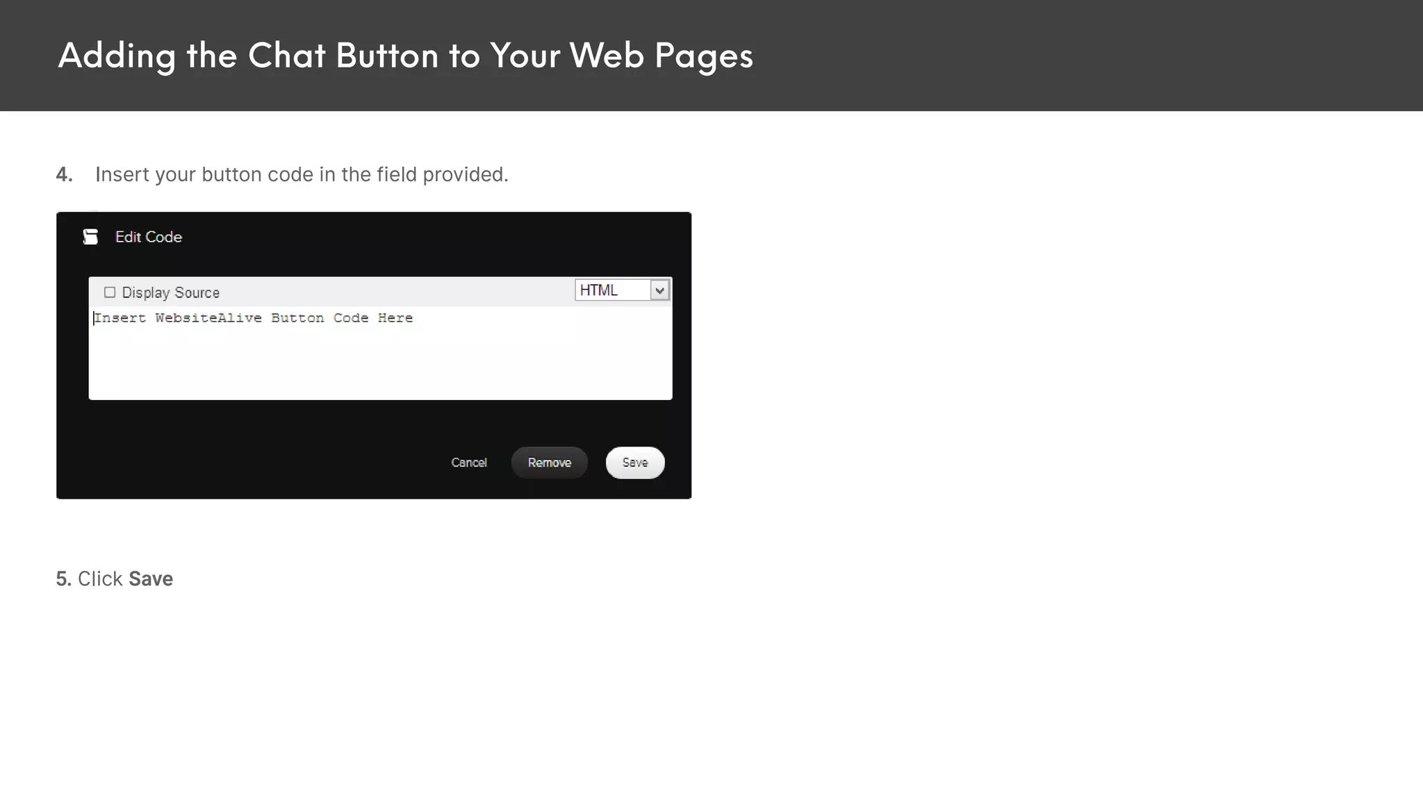 WebsiteAlive Integration: Squarespace | PDF