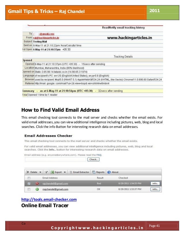 How to hack Gmail Tips \u0026 Tricks