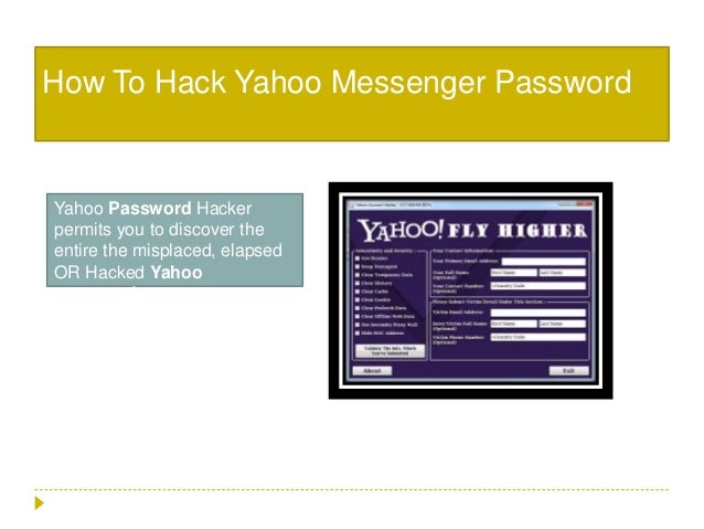 hack messenger password