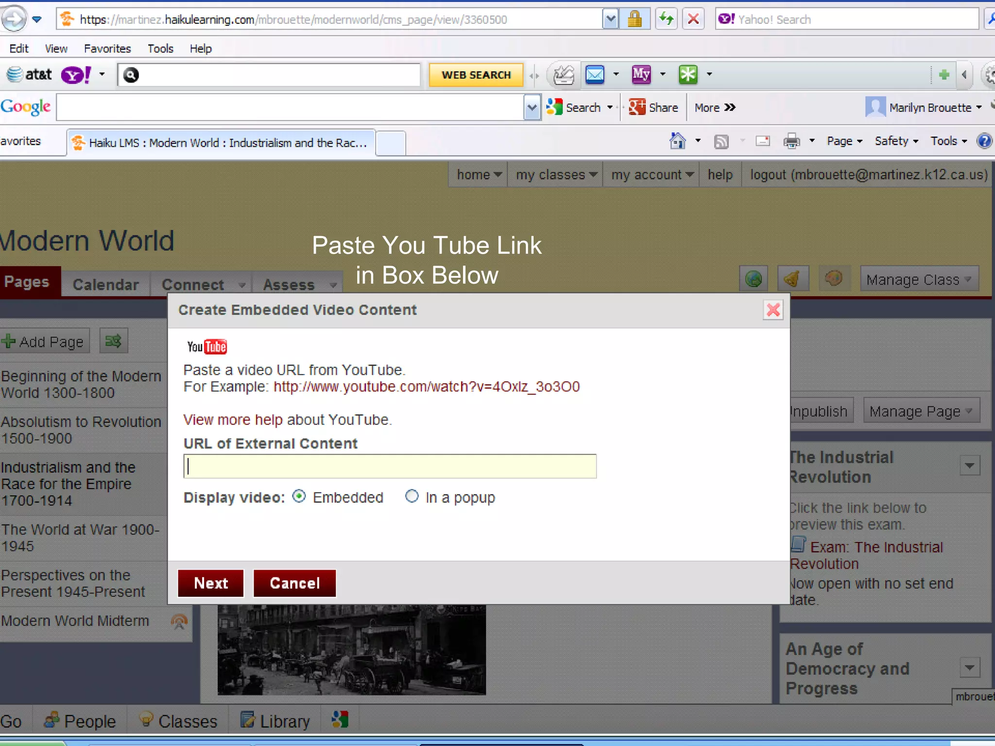 55555555
Paste You Tube Link
in Box Below
 