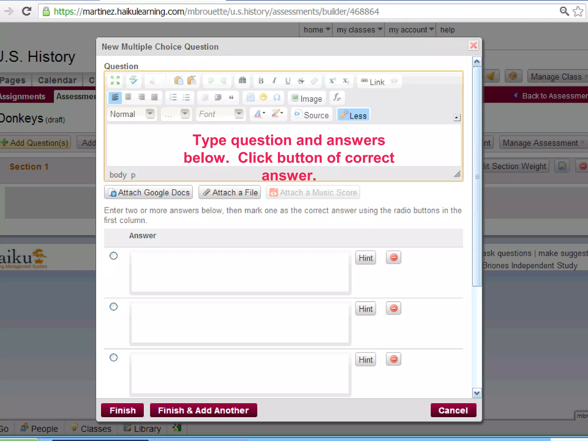 80808080
Type question and answers
below. Click button of correct
answer.
 