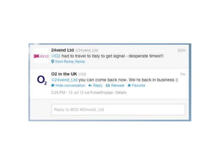 How to handle a pr crisis - o2 tweets