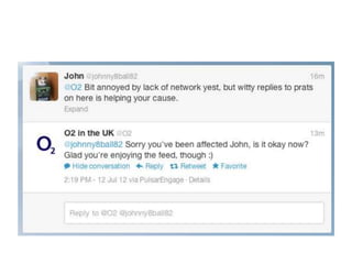 How to handle a pr crisis - o2 tweets