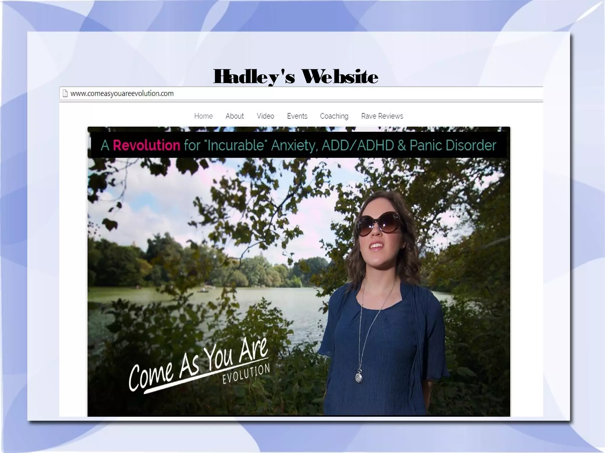 Hadley's Website
 