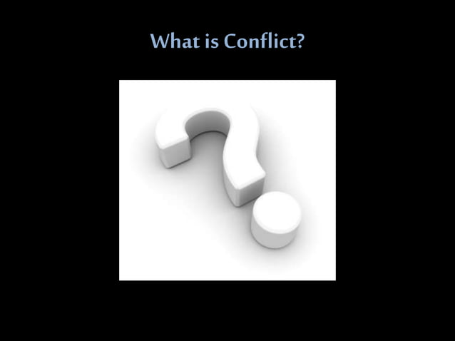 Presentation On How To Manage Conflict At The Workplace PPT