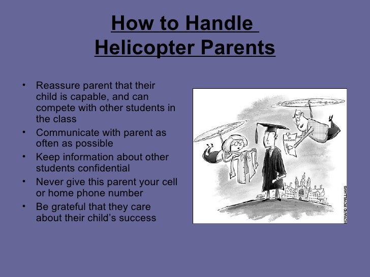 How To Handle Difficult Parents