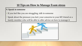 How to handle exam stress pune vsm | PPTX