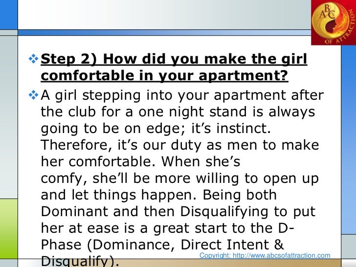 How to have a one night stand in 5 easy steps