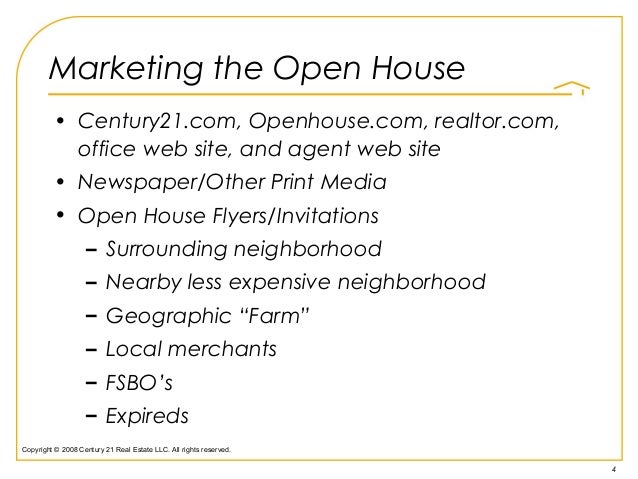 how to havea open house by design not by accident open house flyer to neighborhood