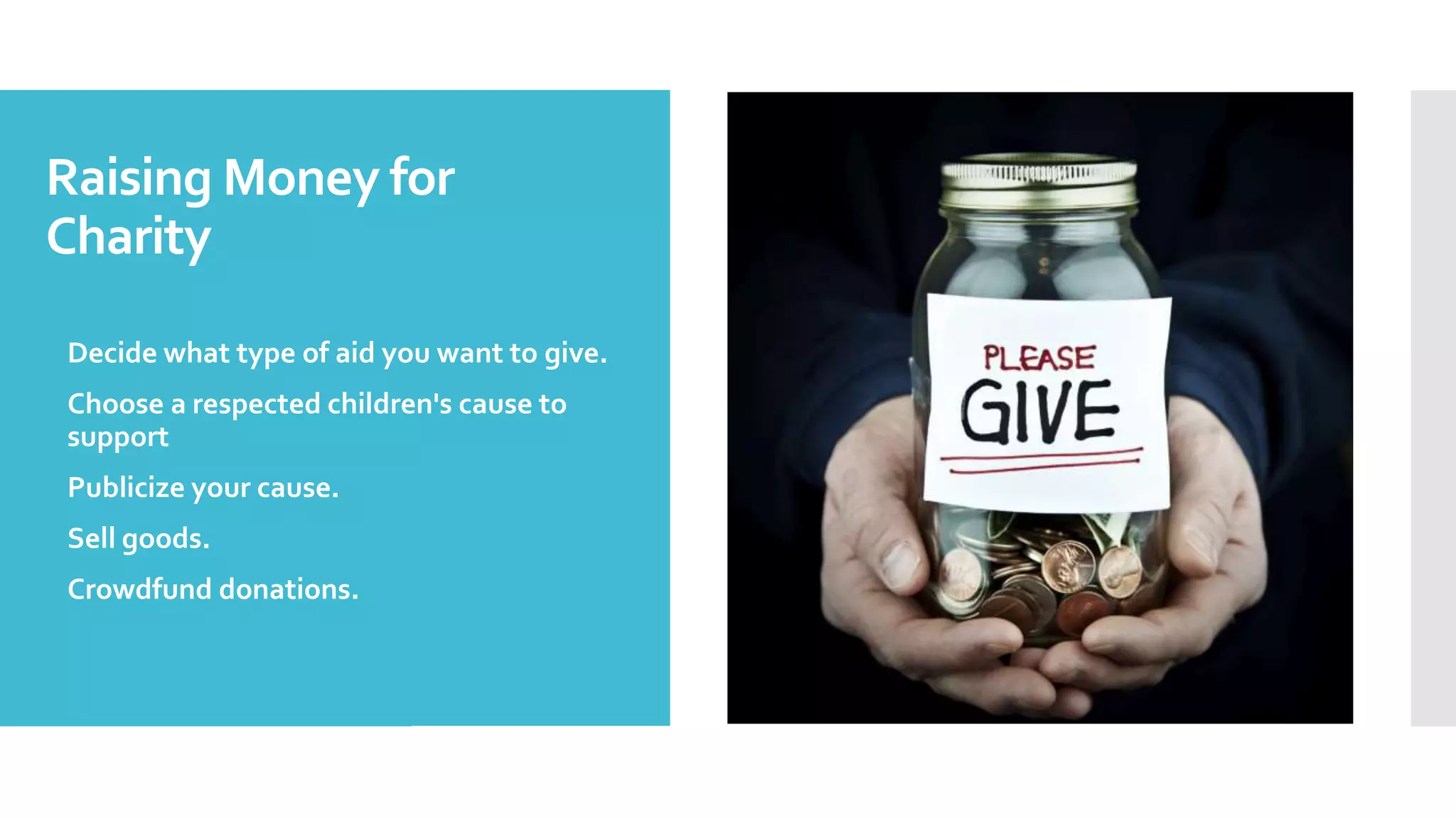 How To Help Poor Children