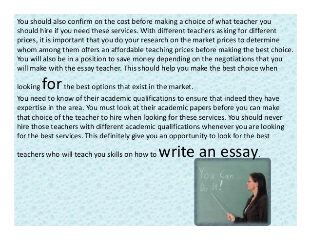 have you used an essay writing service