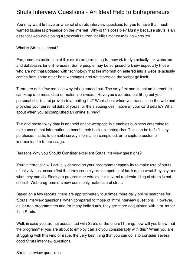 sample interview questions for entrepreneurs