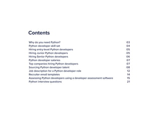 An Ultimate Guide To Hire Python Developer | PPT
