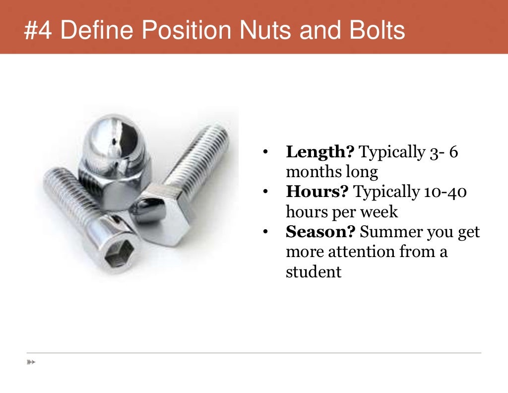 4 Define Position Nuts and