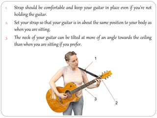 Topic III: How to Hold Your Guitar | PDF