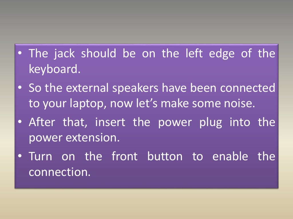 How to Hook Up External Speakers to an HP Laptop?