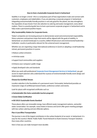 How to Host a Sustainable Corporate Event in Switzerland.docx