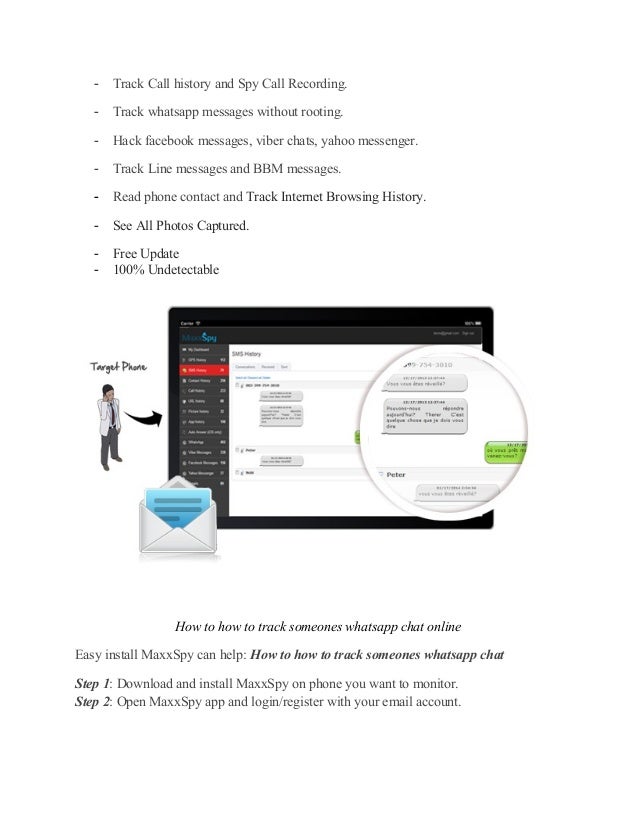 How to how to track someones whatsapp chat