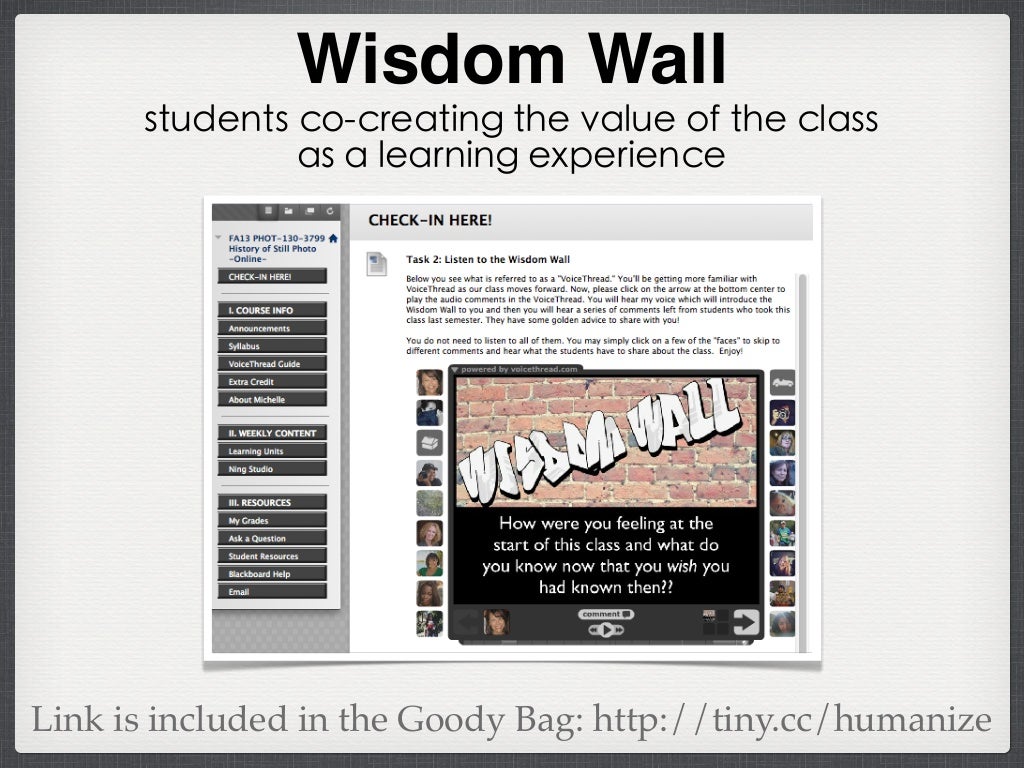 Wisdom Wall students cocreating the