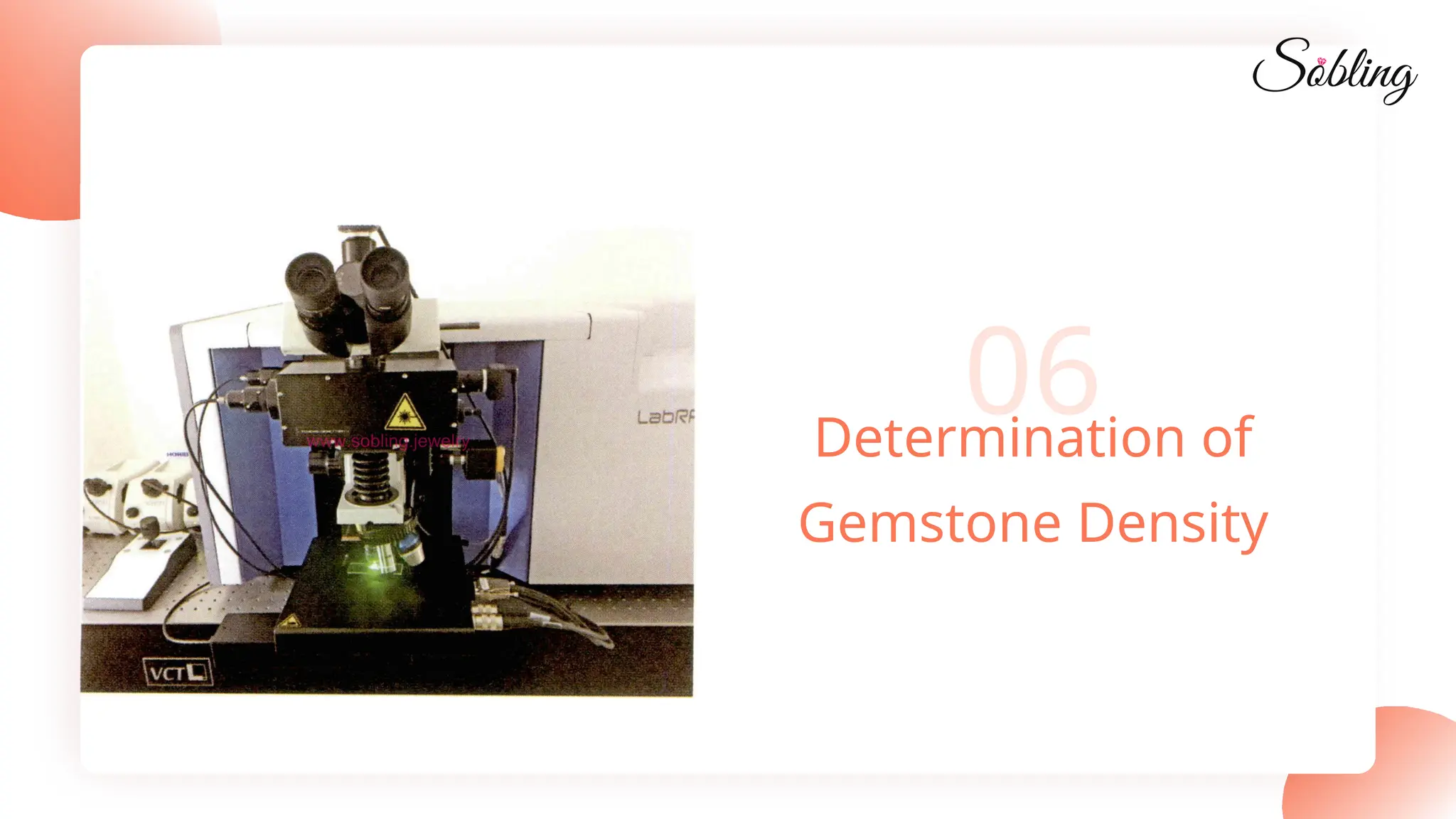 06
Determination of
Gemstone Density
 