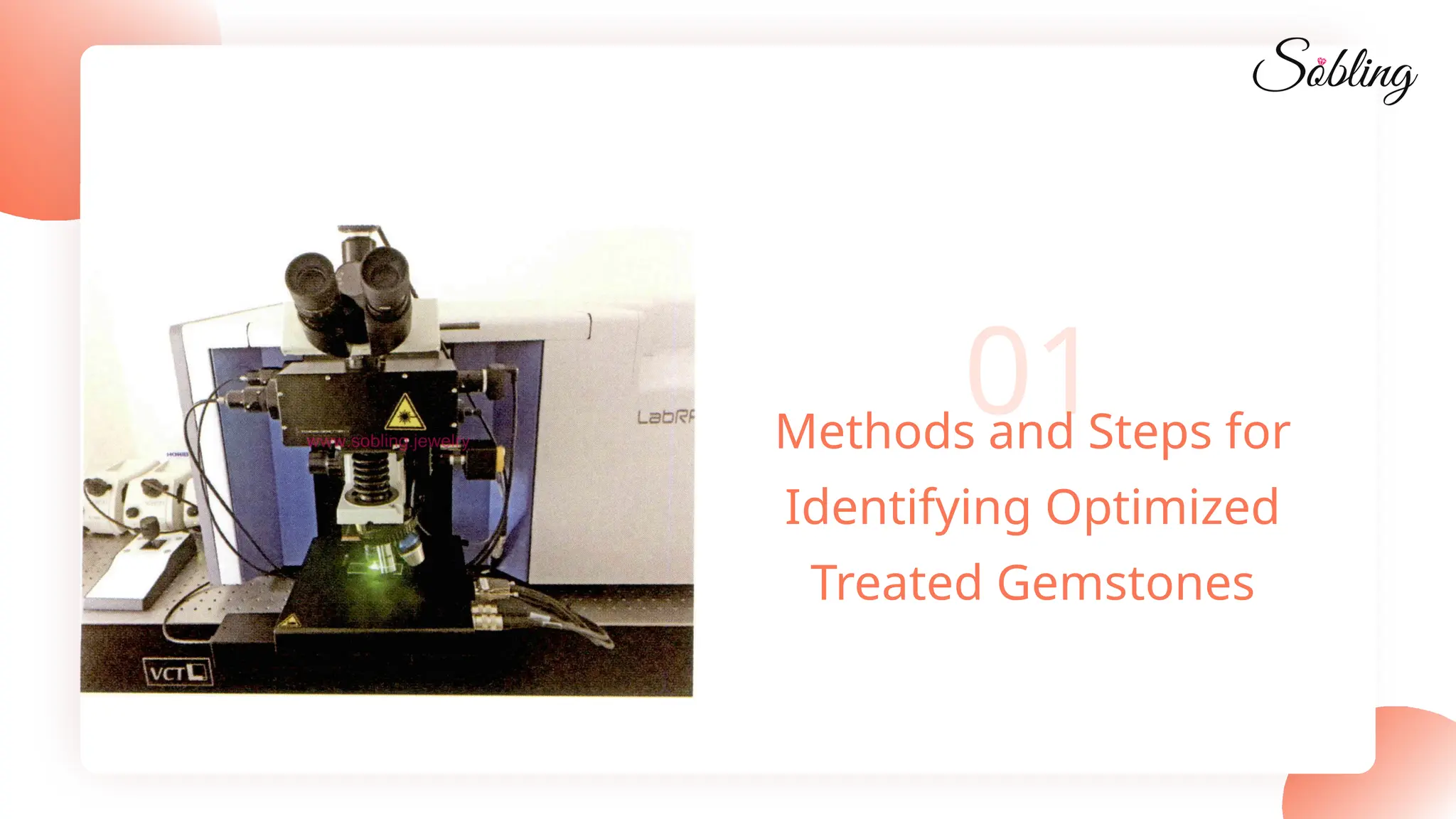 01
Methods and Steps for
Identifying Optimized
Treated Gemstones
 