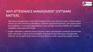 How to Identify the Best Attendance Management Software US for Your ...