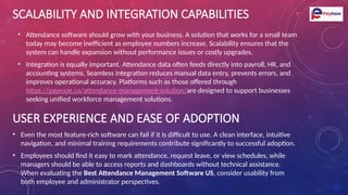 How to Identify the Best Attendance Management Software US for Your ...