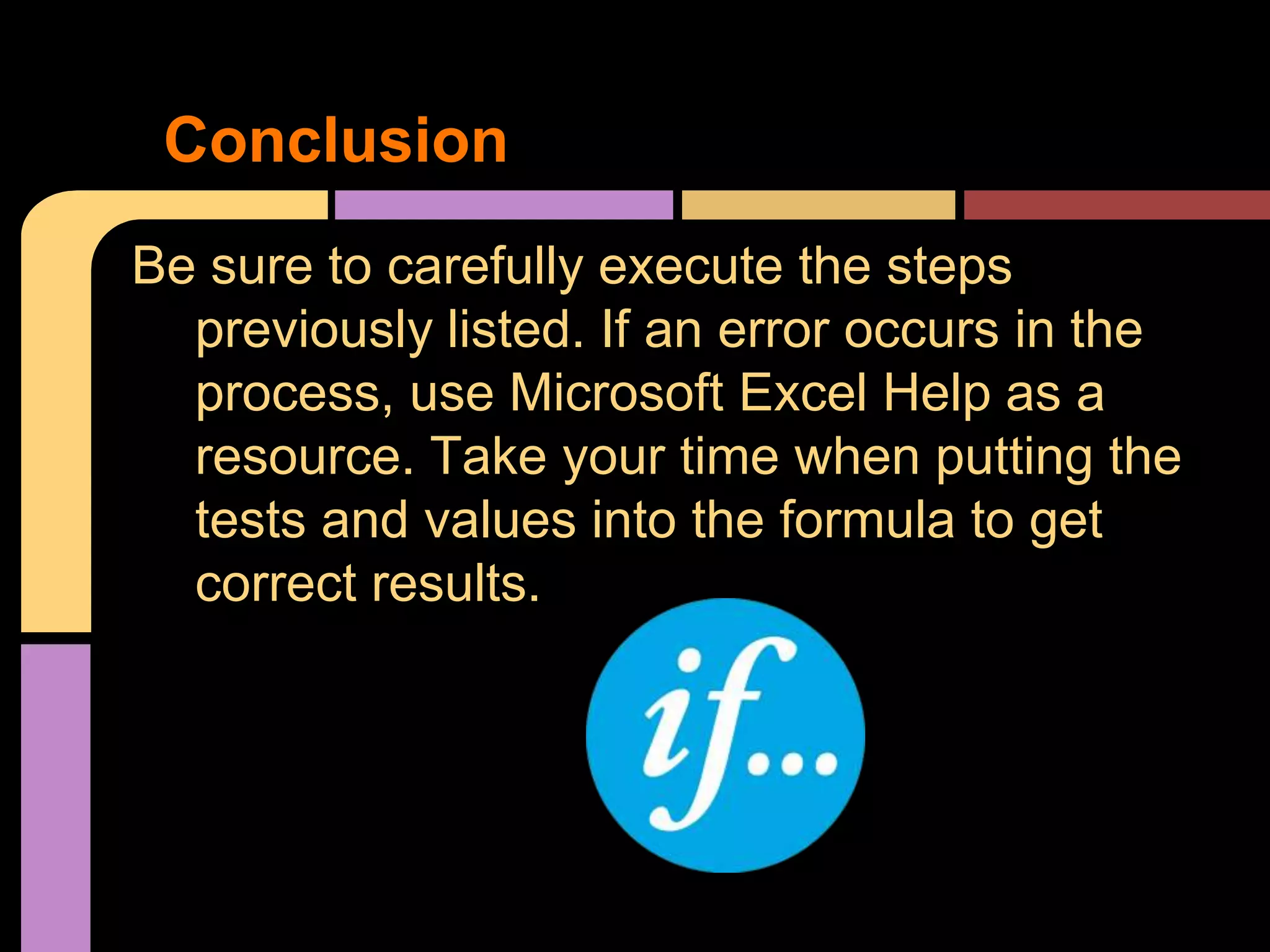 How to if function ppt