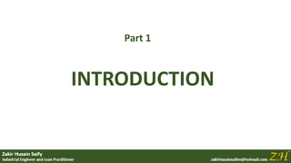 INTRODUCTION
Part 1
 
