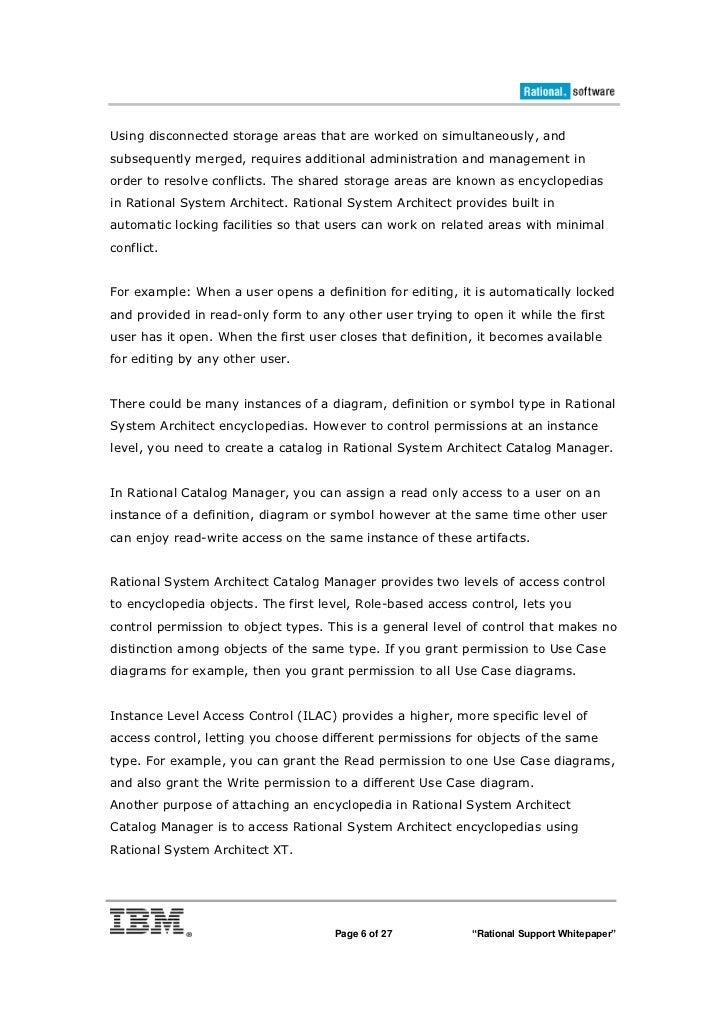 Rational software architect (rsa) Rational software architect (rsa)