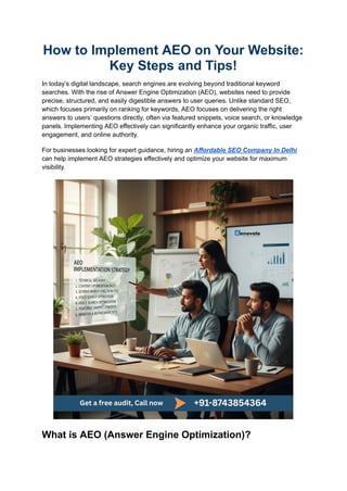 How to Implement AEO on Your Website_ Key Steps and Tips.pdf