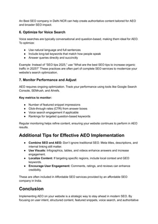 How to Implement AEO on Your Website_ Key Steps and Tips.pdf