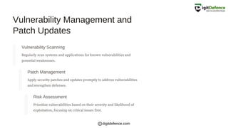 How to Implement a Strong Network Security Framework | PDF