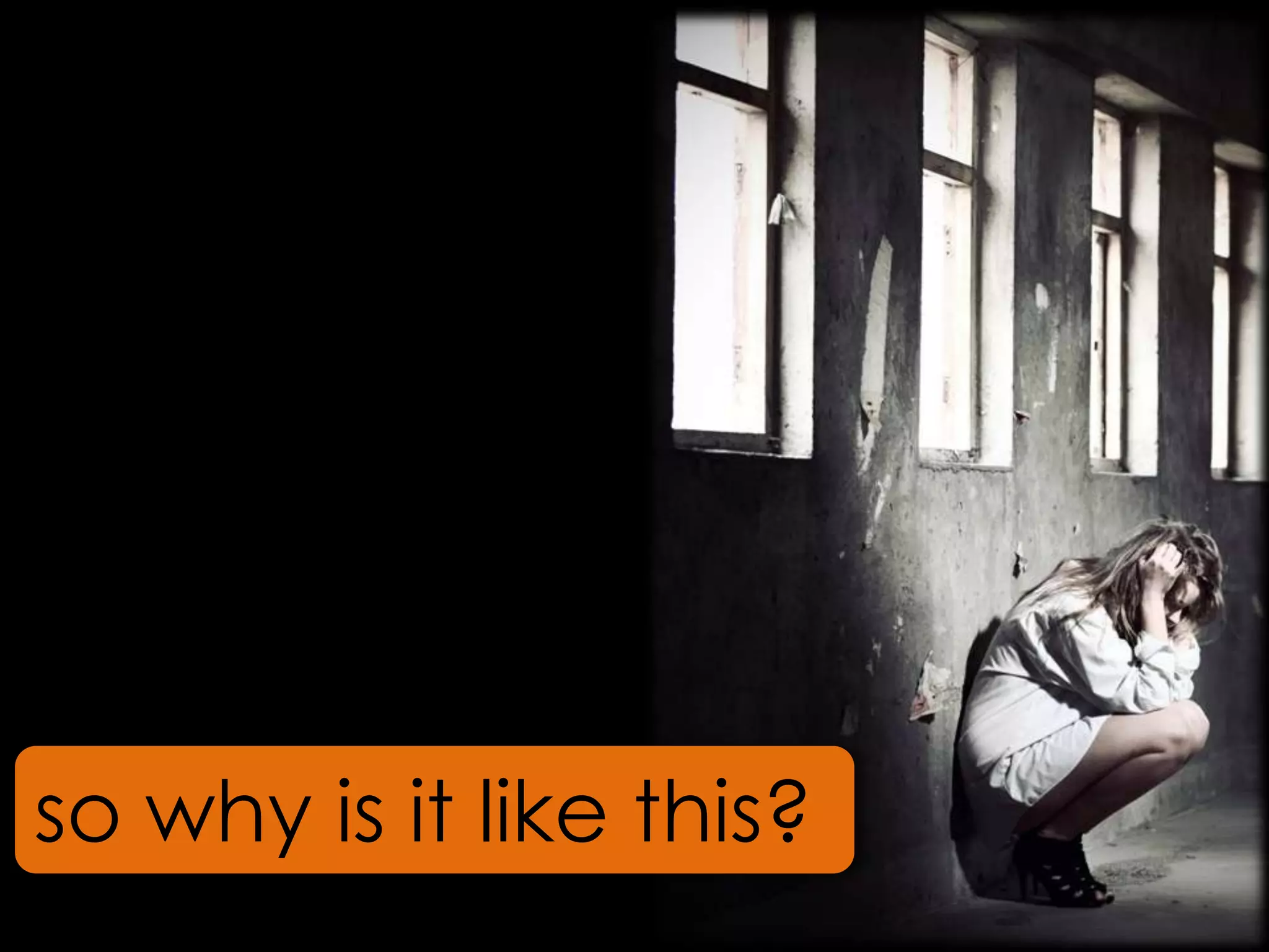 so why is it like this?
 