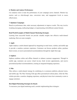 How to Implement Multi-Channel Digital Marketing Strategies for Greater ...