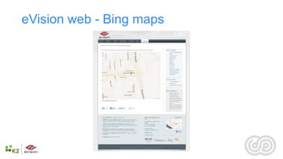 eVision web - Bing maps
 