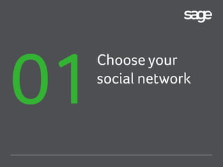 Choose your
social network

 