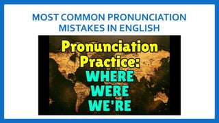 How to improve your pronunciation in English | PPTX