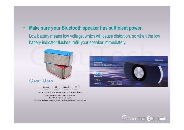 How to improve bluetooth speaker sound quality