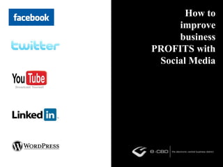 How to improve business PROFITS with Social Media 
