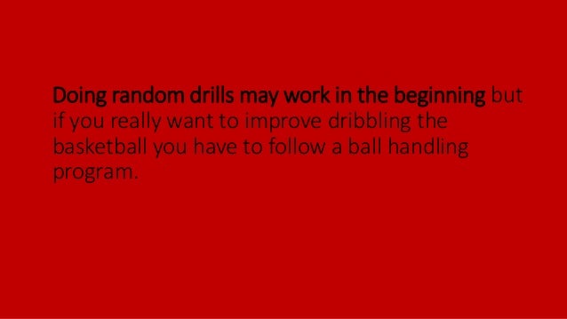 Ball Handling Program