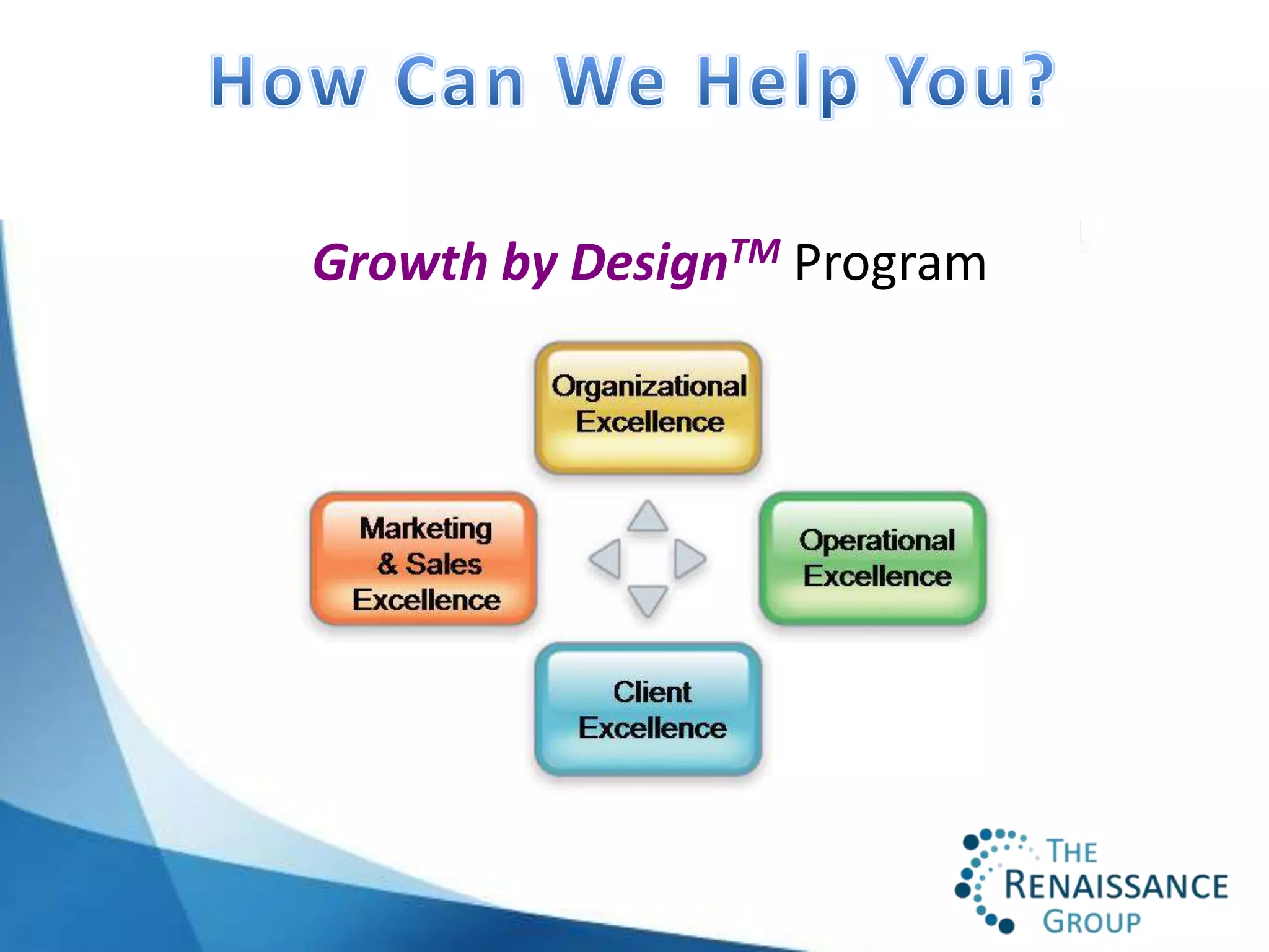 Growth by DesignTM Program
 