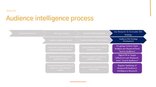 Audience intelligence process
Semetrical
 